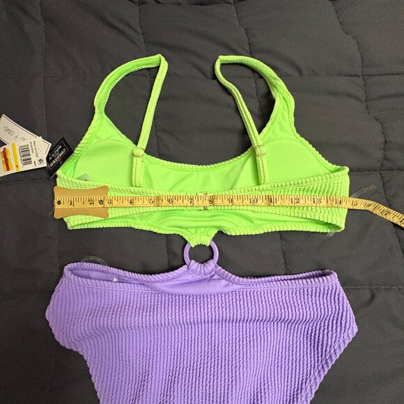 Salt & Cove Juniors' Colorblocked One-Piece Monokini - Size: Medium - NWT - Picture 13 of 16